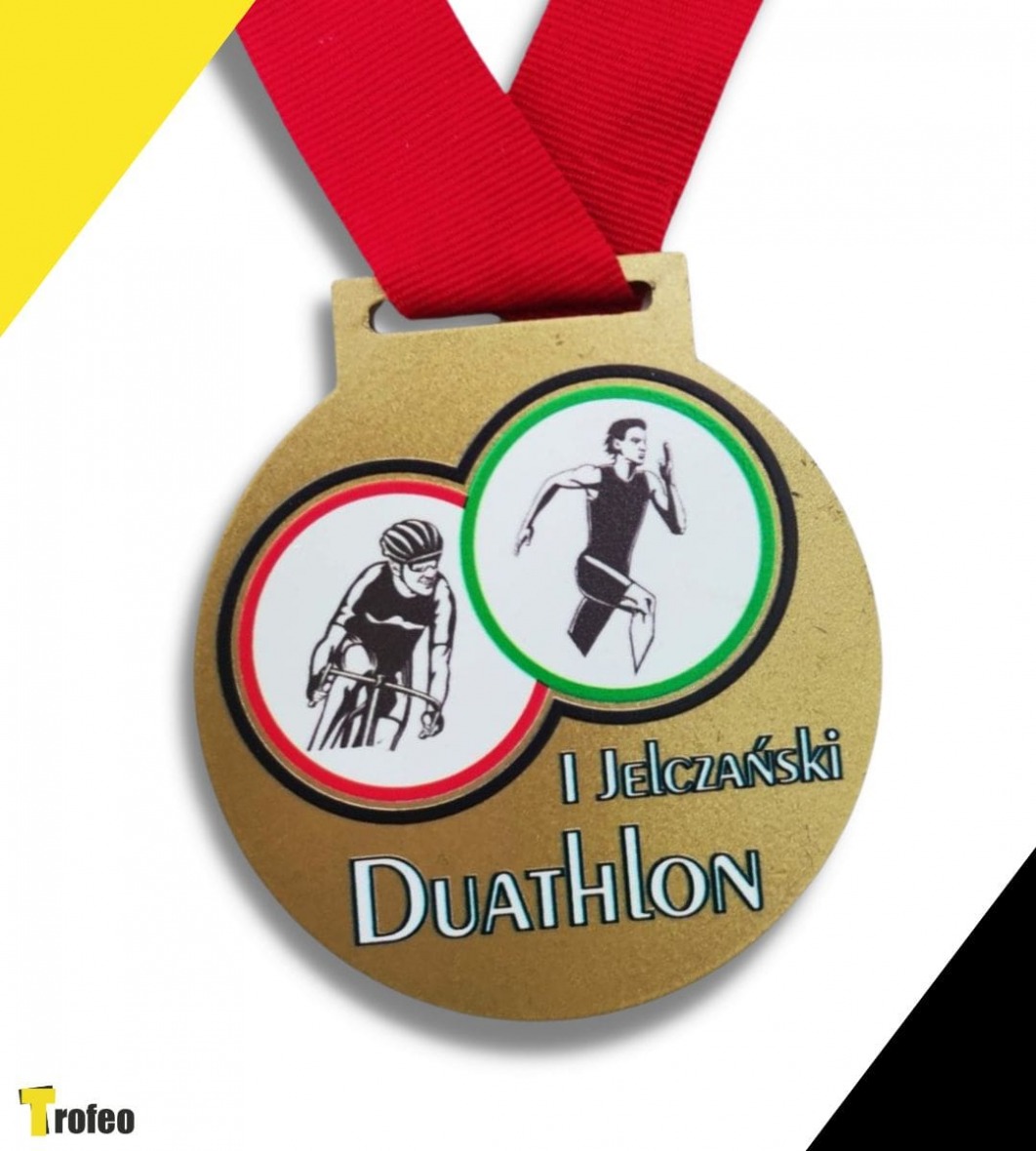 Złoty medal na duathlon