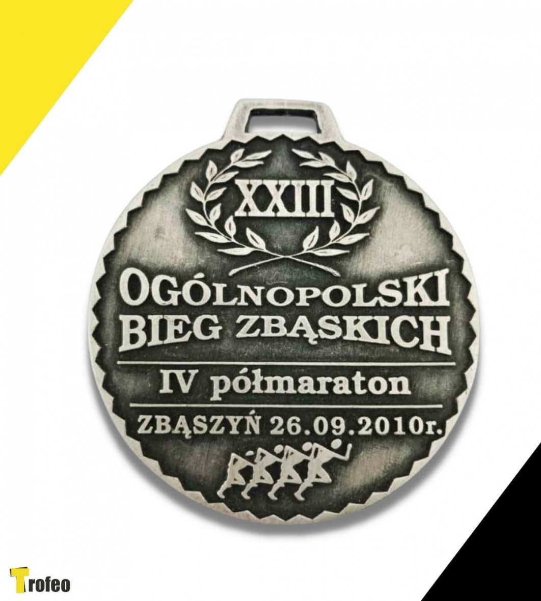 Medale odlewane Ogólnopolski Bieg Zbąskich
