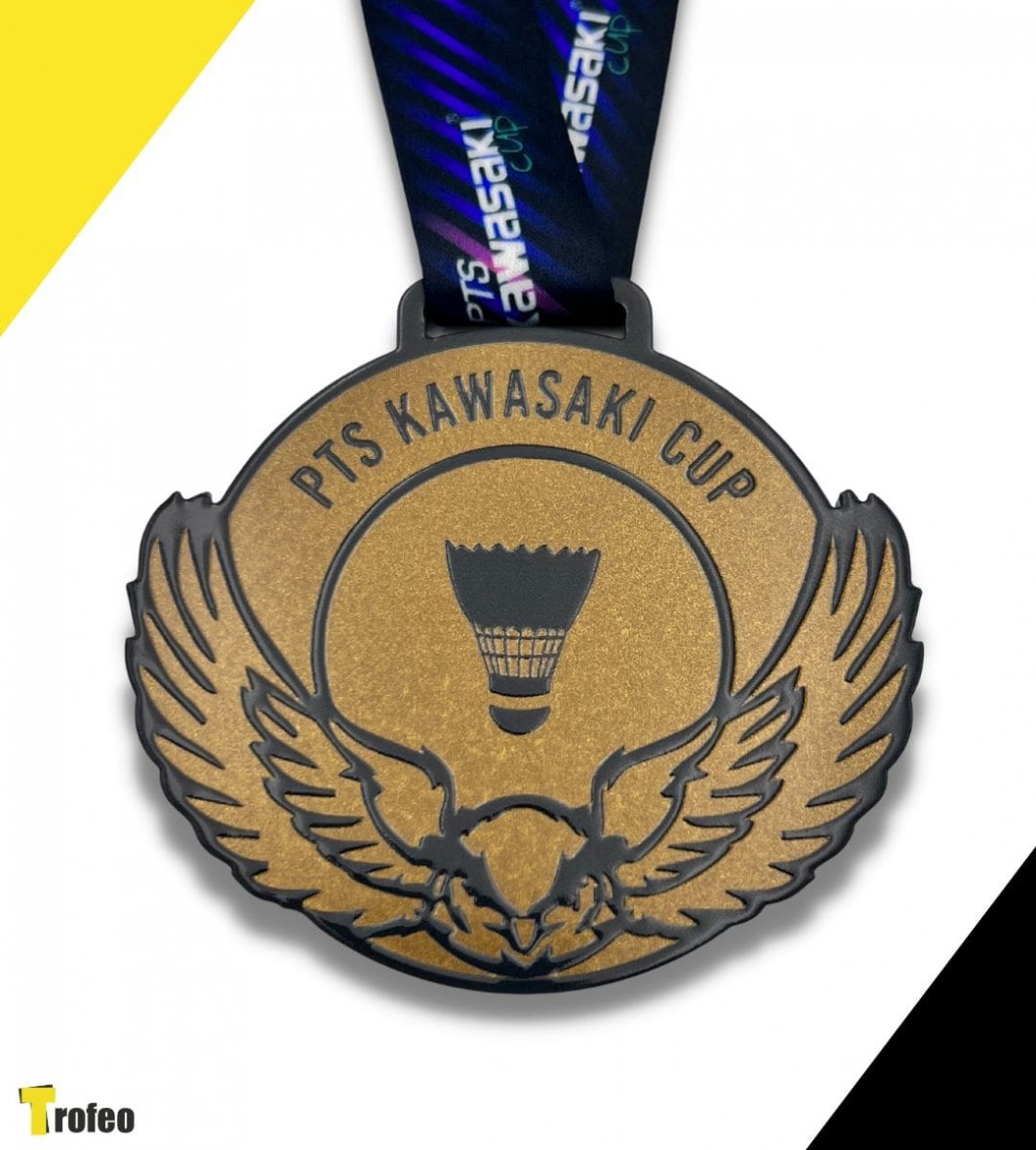 Metalowy medal PTS Kawasaki Cup