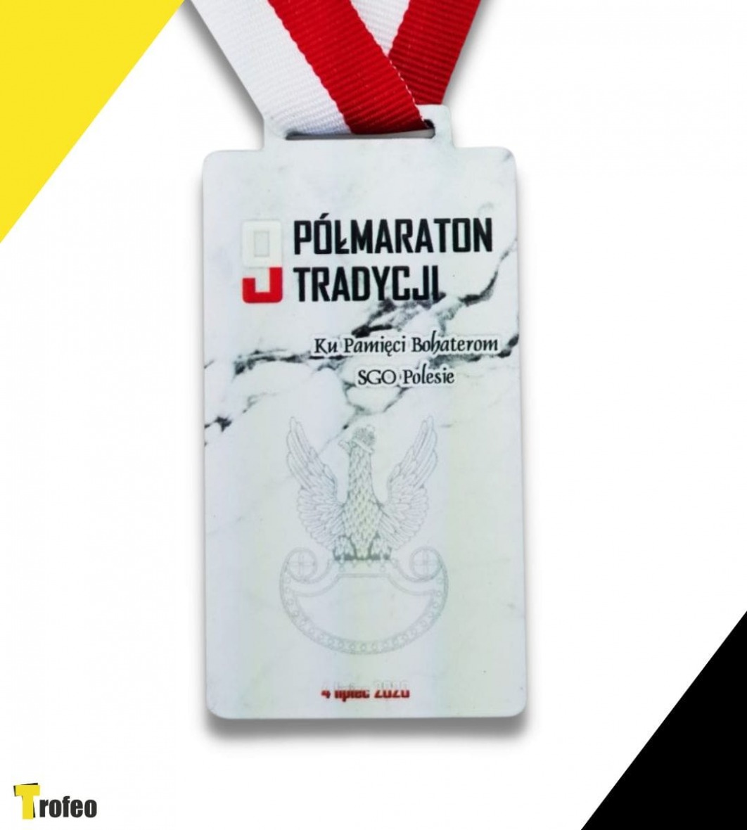 Medal na Półmaraton Tradycji