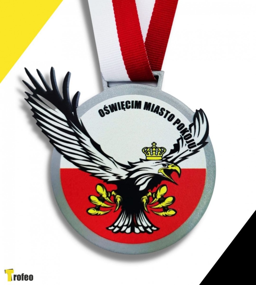 Medal z motywem orła