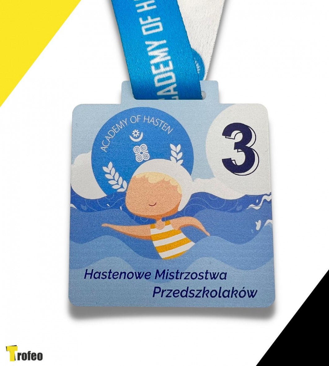 Pływacki medal dla dzieci
