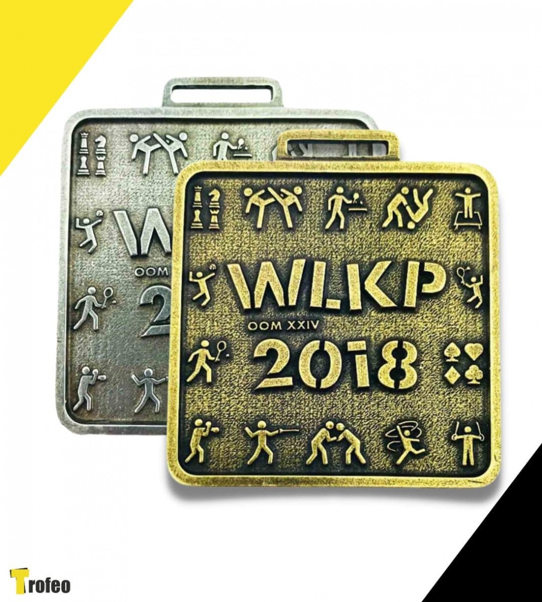 Zestaw medali odlewanych WLKP 2018